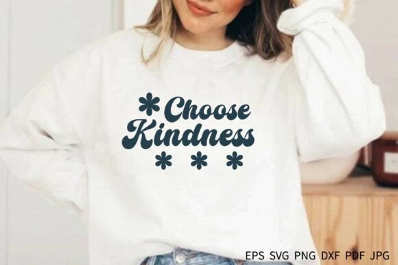 Choose Kindness Svg Png T-Shirt Design