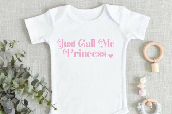 Just Call Me Princess, Retro Baby SVG Review