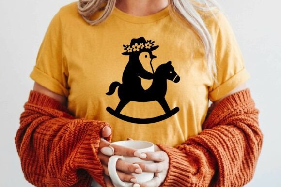 Penguin on a Rocking Horse Embroidery Review