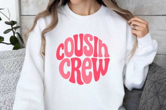 Retro Cousin Crew SVG T-shirt Design Review
