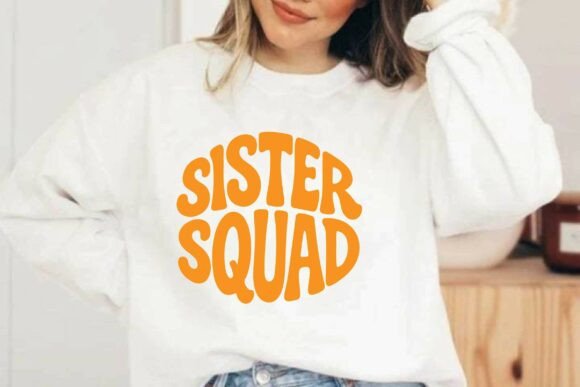 Retro Sister Squad SVG T-shirt Design Review