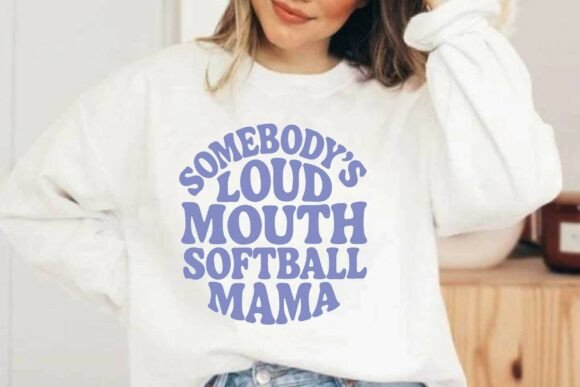 Retro Softball Mama SVG Review