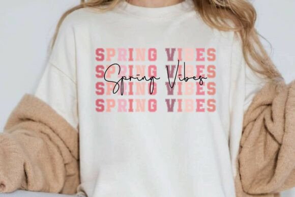 Retro Spring Vibes SVG PNG T-shirt