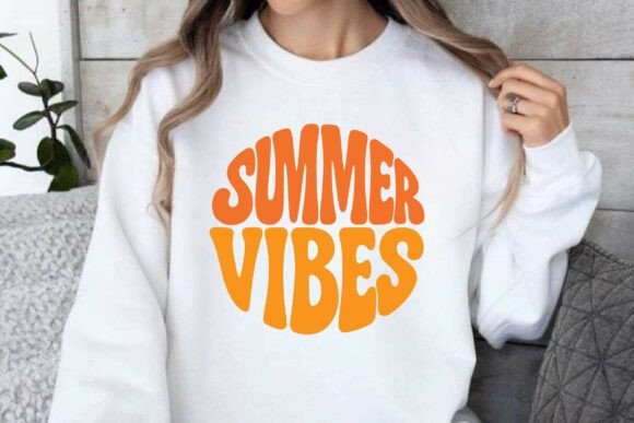 Retro Summer Vibes SVG T-shirt Design Review