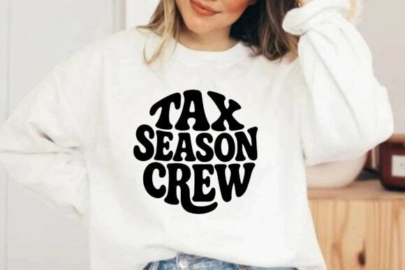 Retro Tax Season Crew SVG T-Shirt Design Review