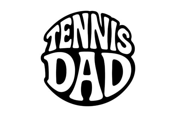 Retro Tennis Dad SVG PNG T-Shirt Design Review