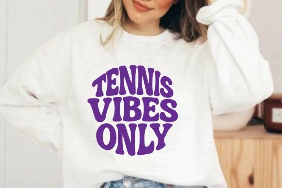 Retro Tennis Vibes Only SVG T-Shirt Review