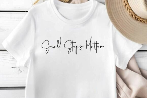 Small Steps Matter SVG T-shirt Design Review