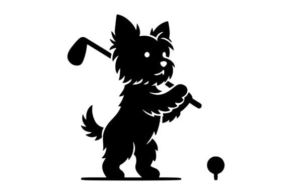 Yorkie Golf SVG Review